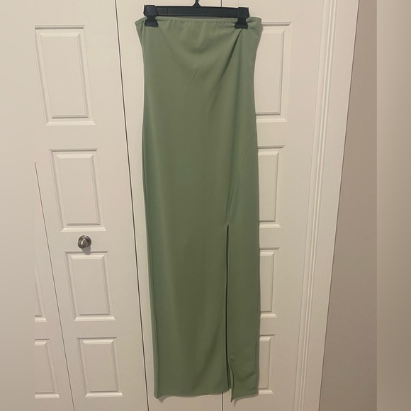 Nasty Gal Dresses & Skirts - Nastygal Slits Bandeau Midi/Maxi Dress new with tags